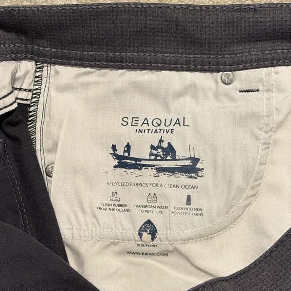 Braxx Jeans Size 38x32 Gray Cooper Fancy Straight Leg Feel Good Flexible Ukraine - Picture 6 of 10